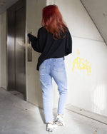 Lade das Bild in den Galerie-Viewer, Mom Jeans Blau
